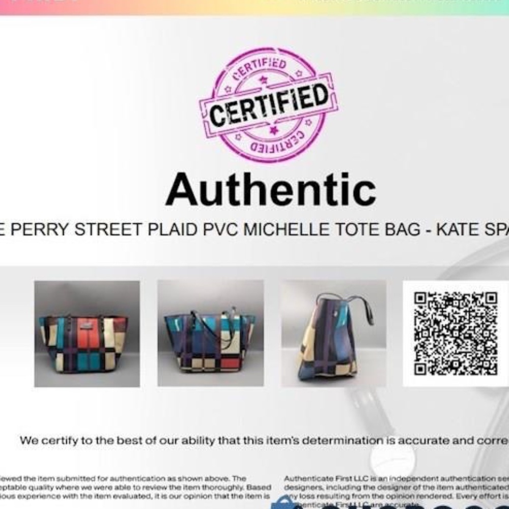 Kate Spade New York Perry Street Plaid Michelle EUC -- Rare - Picture 7 of 7